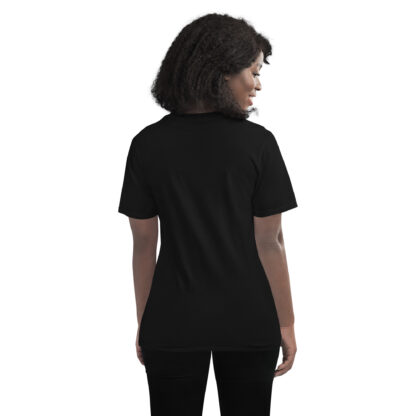 Bold Rose Gold "Karaoke? Hard Yes!" Script T-Shirt - Image 2