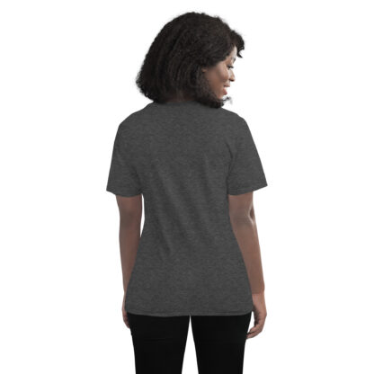 Bold Rose Gold "Karaoke? Hard Yes!" Script T-Shirt - Image 14