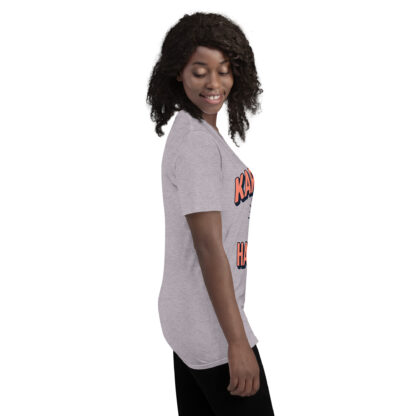 Bold Rose Gold "Karaoke? Hard Yes!" Script T-Shirt - Image 29