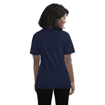 Bold Rose Gold "Karaoke? Hard Yes!" Script T-Shirt - Image 8