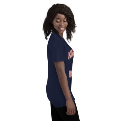 Bold Rose Gold "Karaoke? Hard Yes!" Script T-Shirt - Image 11