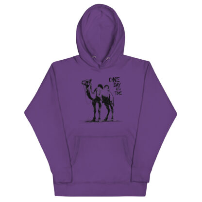 One Day at a Time Recovery Hoodie - Strength in Every Step