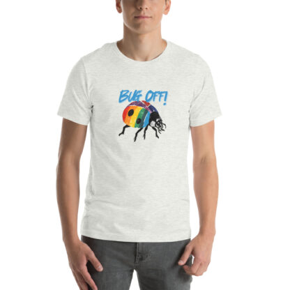 Bug Off! Rainbow Ladybug T-Shirt - Cute Attitude with Colorful Flair - Image 9