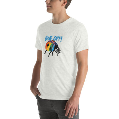 Bug Off! Rainbow Ladybug T-Shirt - Cute Attitude with Colorful Flair - Image 10