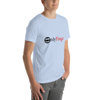 Funny "Only Fangs" OnlyFans Parody T-Shirt with Vampire Fangs - Image 12