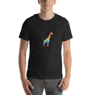 Geometric Giraffe | Rainbow Safari Tshirt
