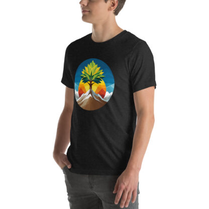 Alpine Contrast | Nature Gift T-shirt - Image 2