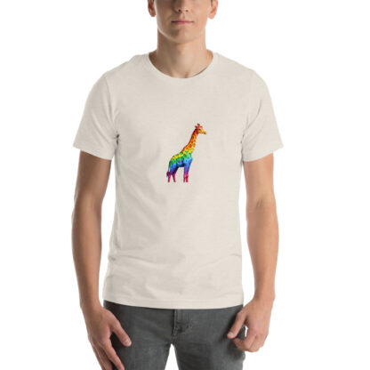 Geometric Giraffe | Rainbow Safari Tshirt - Image 4