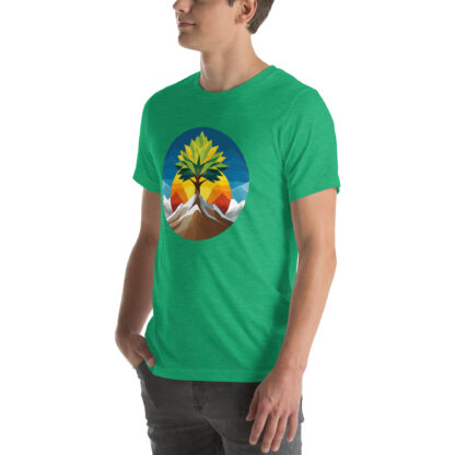 Alpine Contrast | Nature Gift T-shirt - Image 4
