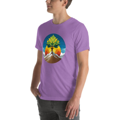 Alpine Contrast | Nature Gift T-shirt - Image 5