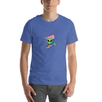 Cosmic Approval | Cute Alien Thumbs-up T-shirt - Image 2
