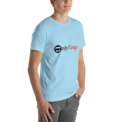 Funny "Only Fangs" OnlyFans Parody T-Shirt with Vampire Fangs - Image 6