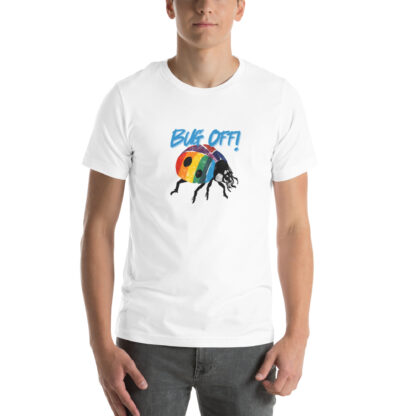 Bug Off! Rainbow Ladybug T-Shirt - Cute Attitude with Colorful Flair - Image 11