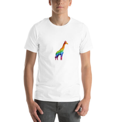 Geometric Giraffe | Rainbow Safari Tshirt - Image 5