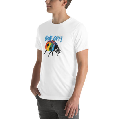 Bug Off! Rainbow Ladybug T-Shirt - Cute Attitude with Colorful Flair - Image 12