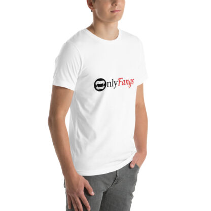 Funny "Only Fangs" OnlyFans Parody T-Shirt with Vampire Fangs - Image 24