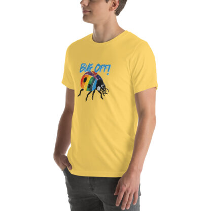 Bug Off! Rainbow Ladybug T-Shirt - Cute Attitude with Colorful Flair - Image 6
