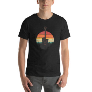 Sunset Serenade | Vintage Distressed Guitar Tshirt