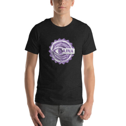 Third Eye Chakra T-Shirt | Ajna Intuition Wisdom Tee | Indigo Yoga Top - Image 2