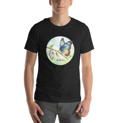 Break Free Butterfly T-Shirt – Inspirational Nature-Inspired Graphic Tee - Image 2