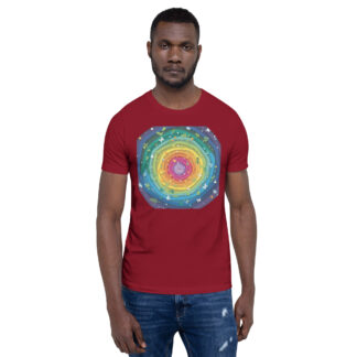 3D Paper Spiral Tee | Intricate Layered Papercraft Design