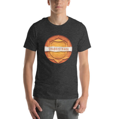 Sacral Chakra T-Shirt | Svadhisthana Creative Energy Tee in Papercraft Style - Image 3