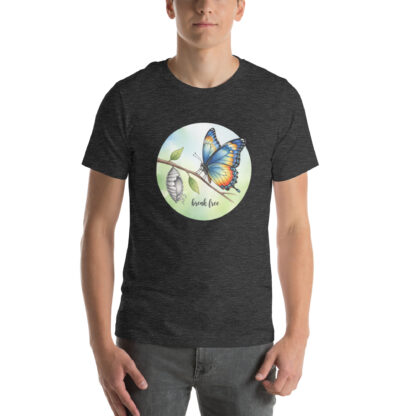 Break Free Butterfly T-Shirt – Inspirational Nature-Inspired Graphic Tee - Image 3