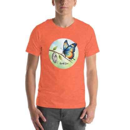 Break Free Butterfly T-Shirt – Inspirational Nature-Inspired Graphic Tee - Image 5