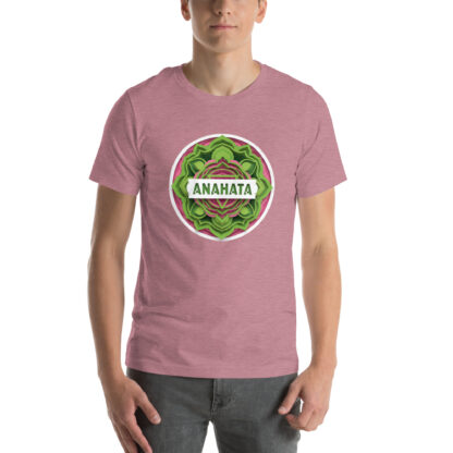Heart Chakra T-Shirt | Anahata Love Compassion Tee | Green Yoga Top - Image 4