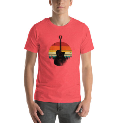 Sunset Serenade | Vintage Distressed Guitar Tshirt - Image 3