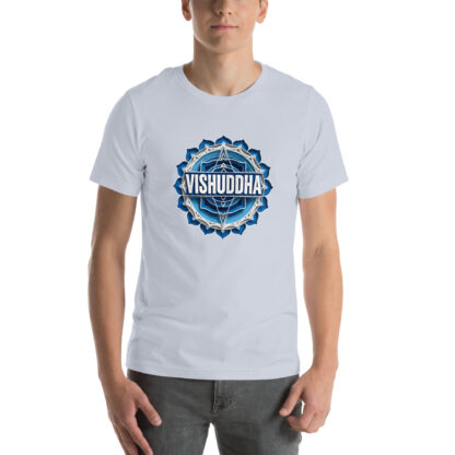 Throat Chakra T-Shirt | Vishuddha "Speak Your Truth" Tee | Blue Yoga Top - Image 5