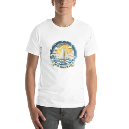 Come Sail Away Vintage Look TShirt - Image 7