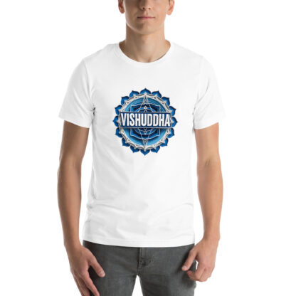 Throat Chakra T-Shirt | Vishuddha "Speak Your Truth" Tee | Blue Yoga Top - Image 6