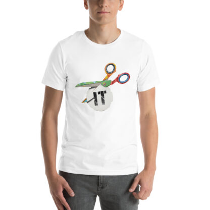 CUT IT OUT T-Shirt | Funny Scissor Pun Tee Design - Image 9