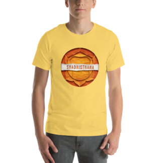 Sacral Chakra T-Shirt | Svadhisthana Creative Energy Tee in Papercraft Style