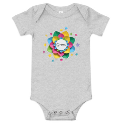 Inspirational "Grow" Onesie | Cute Baby Shower Gift - Image 4