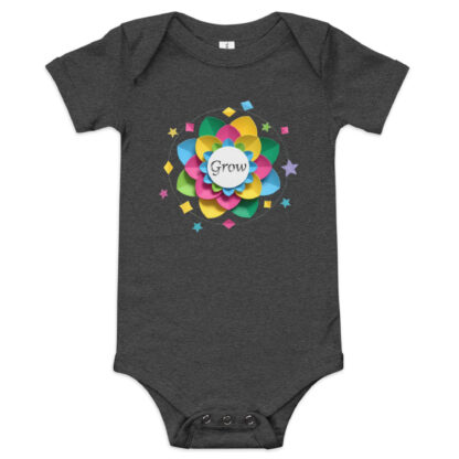 Inspirational "Grow" Onesie | Cute Baby Shower Gift - Image 3