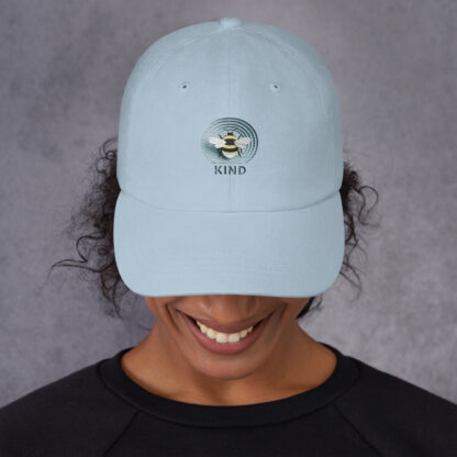 Bee Kind Embroidered Hat | Positive Message Gift - Image 5