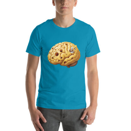 Swiss Cheese Brain T-Shirt: Funny Brain Fog & Memory Loss Tee - Image 4