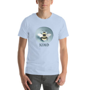 Papercraft Bee Kind T-Shirt: Inspiring Quote Apparel