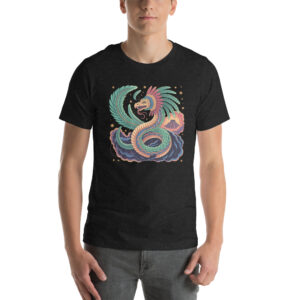 Quetzalcoatl T-Shirt: The Feathered Serpent God of Aztec Mythology
