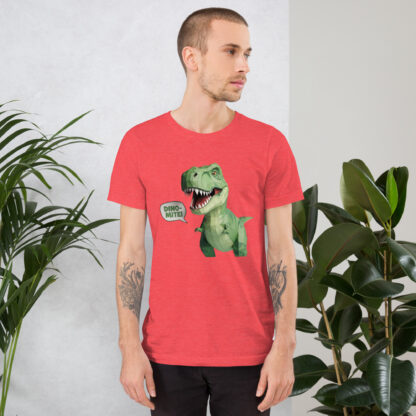 Funny Dinosaur T-Shirt | "Dino-mite!" Smiling T-Rex Tee - Image 3