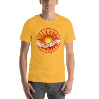 Inspirational Sun T-Shirt | Positive Energy "Shine On" Graphic Tee