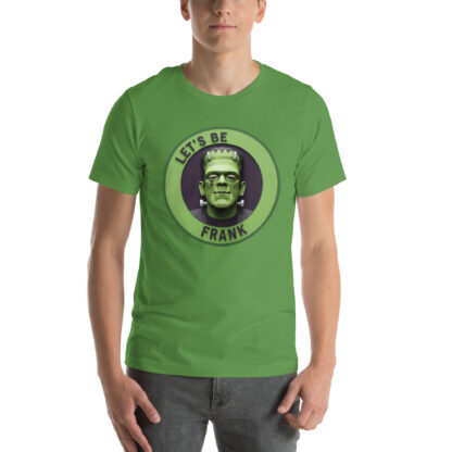 "Let's Be Frank" T-Shirt: Funny Frankenstein Monster & Papercraft Pun - Image 7