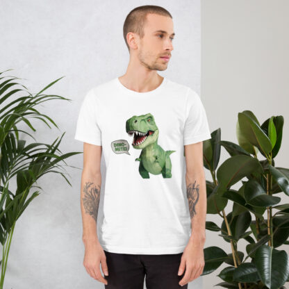 Funny Dinosaur T-Shirt | "Dino-mite!" Smiling T-Rex Tee - Image 5