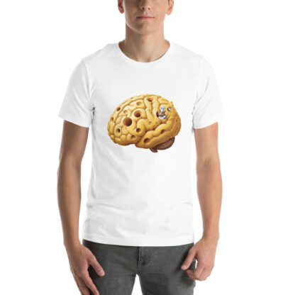 Swiss Cheese Brain T-Shirt: Funny Brain Fog & Memory Loss Tee - Image 7