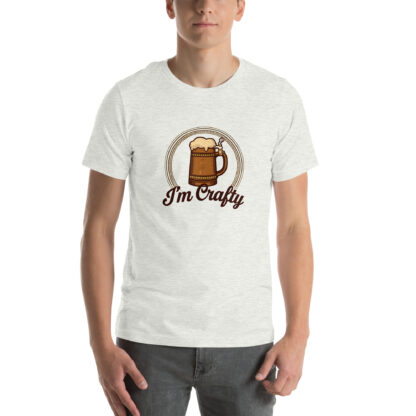 "I'm Crafty" Beer Stein T-Shirt | Funny Craft Beer Lover Tee - Image 7