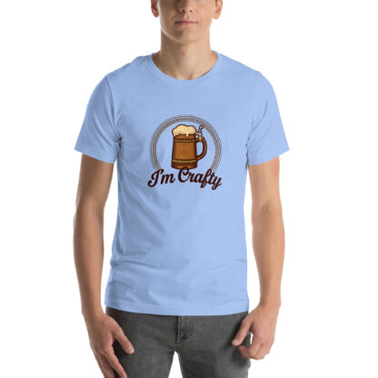 "I'm Crafty" Beer Stein T-Shirt | Funny Craft Beer Lover Tee - Image 5