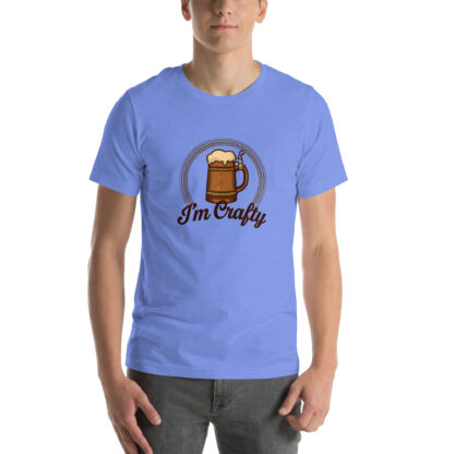 "I'm Crafty" Beer Stein T-Shirt | Funny Craft Beer Lover Tee - Image 4