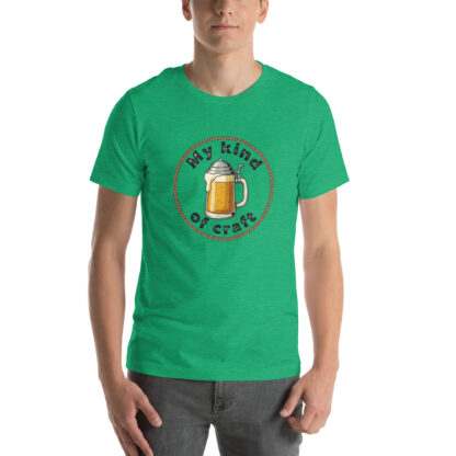 My Kind of Craft Beer Stein T-Shirt Design – Circular Vintage Style - Image 4